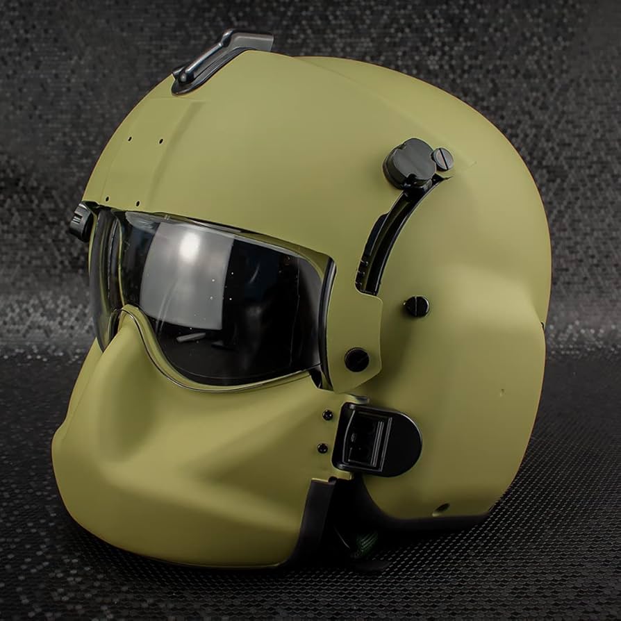 Surrta HGU-56/P Helmet Helicopter Helmet Replica Dual Visor